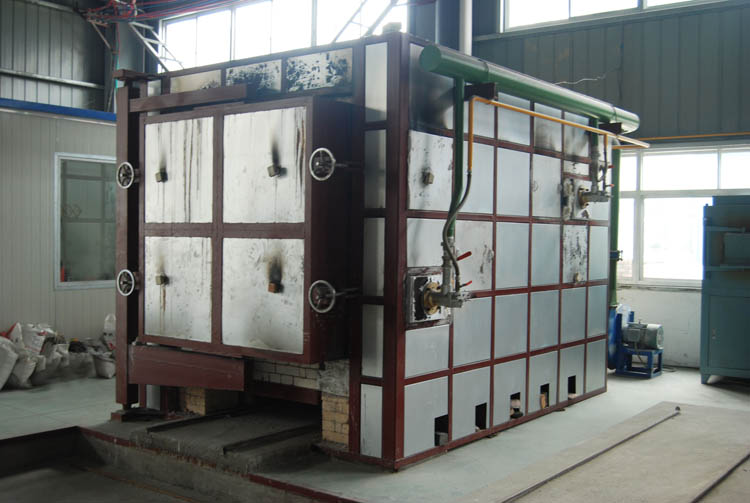 3m3 high-temperature shuttle kiln